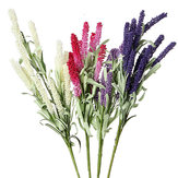 4 cores de flores artificiais de lavanda decoração de casamento festa em casa